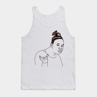 Confused Girl Wat Meme Tank Top